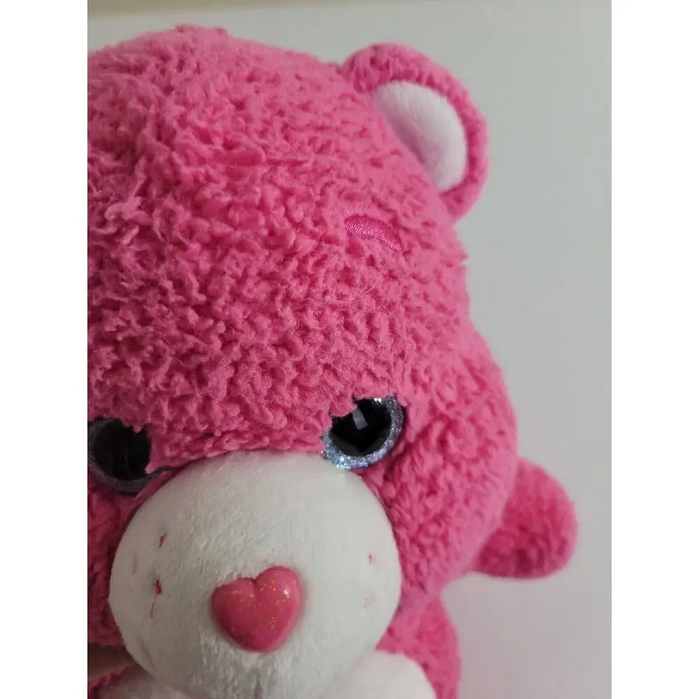 Care Bears Cheer Bear Pink Bear Soft Cute Cuddle Plush Stuffed Animal‎ Toy 14